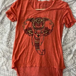 High-low tribal elephant t-shirt!
